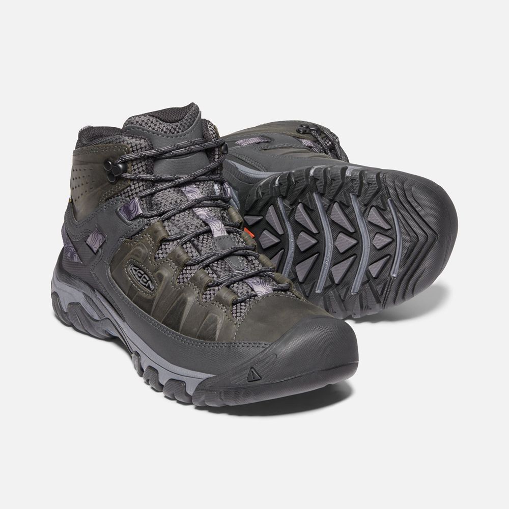 Bottes de Randonnée Keen Homme Noir | Targhee Iii Waterproof Mid | QRPFE-0825